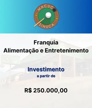 Franquia Macuco Sinuca Bar